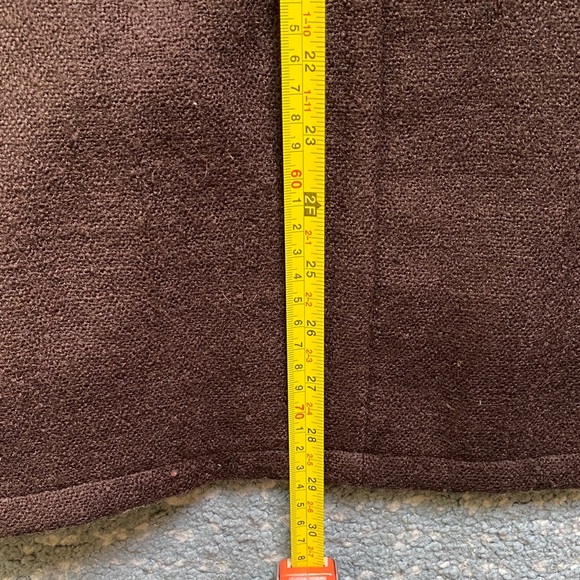 Quaker Marine Men's Dark Brown Wool Loafer Jacket M - Picture 9 of 13